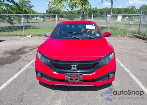 2019 Honda Civic Sport from USA, damaged, VIN 2HGFC2F82KH524566